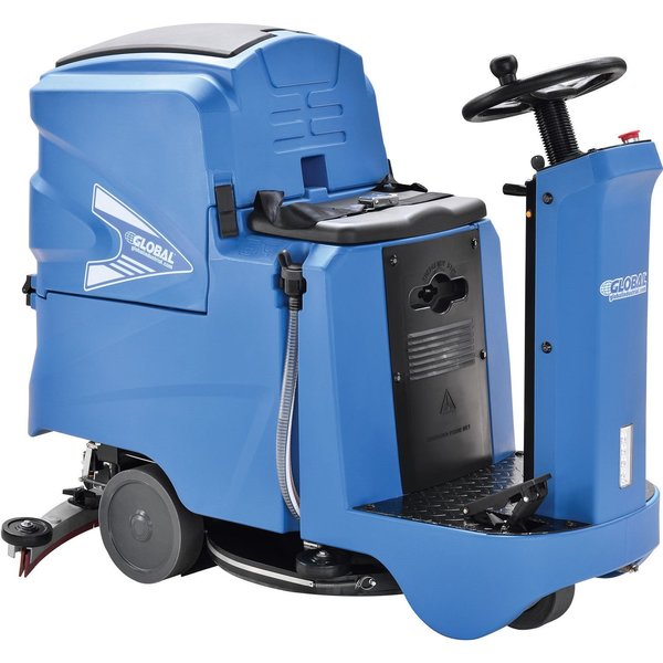 Global Industrial Automatic Ride-On Floor Scrubber with 22 Cleaning Path 641407